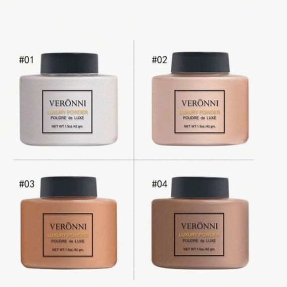 New! Matte Finishing Makeup Loose Setting Powder, Long-Lasting w/ Oil Control - Picture 1 of 2